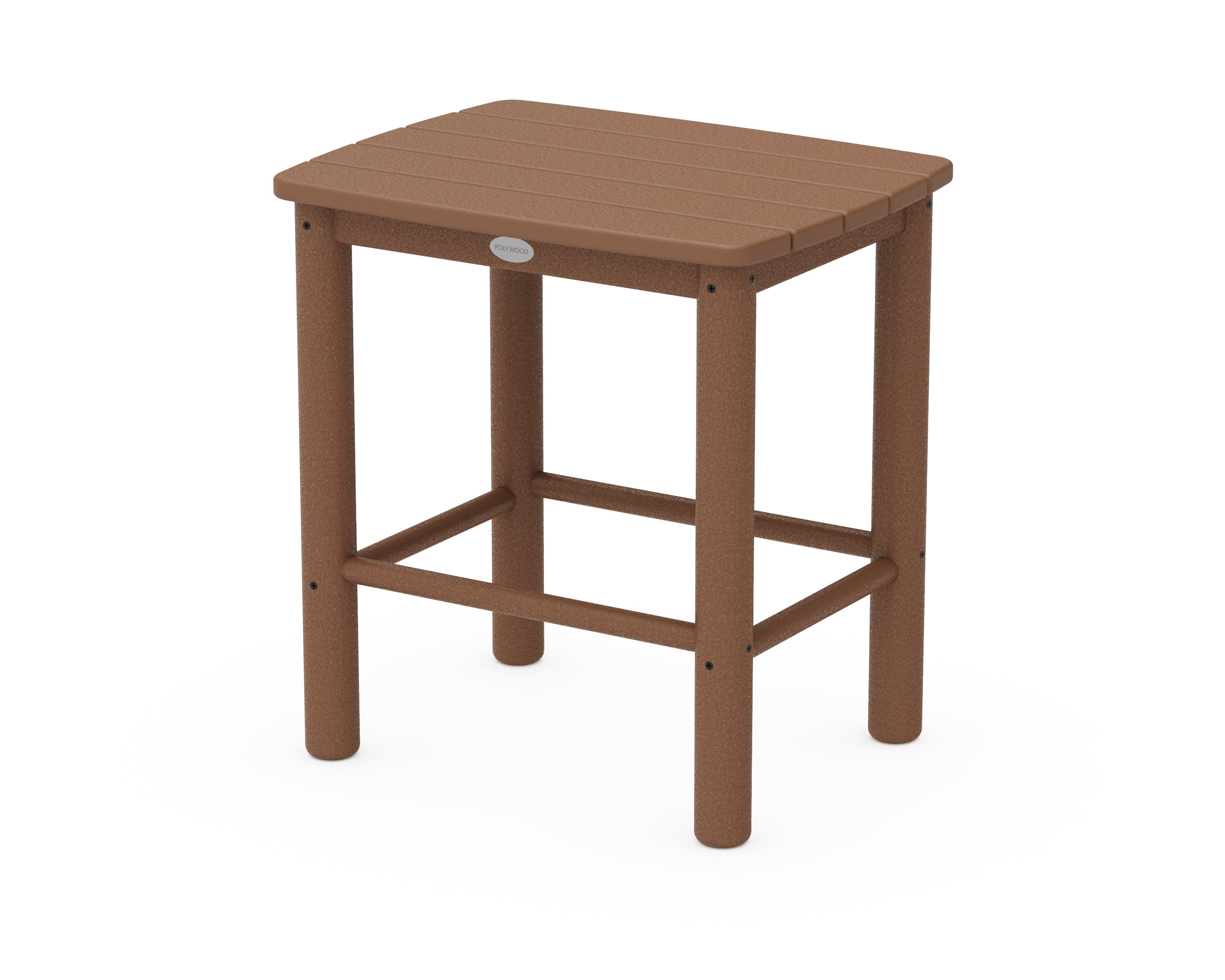 POLYWOOD® McGavin Side Table in Teak