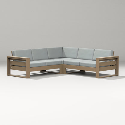 PW Designer Series Latitude Corner Sectional in Vintage Sahara / Spa