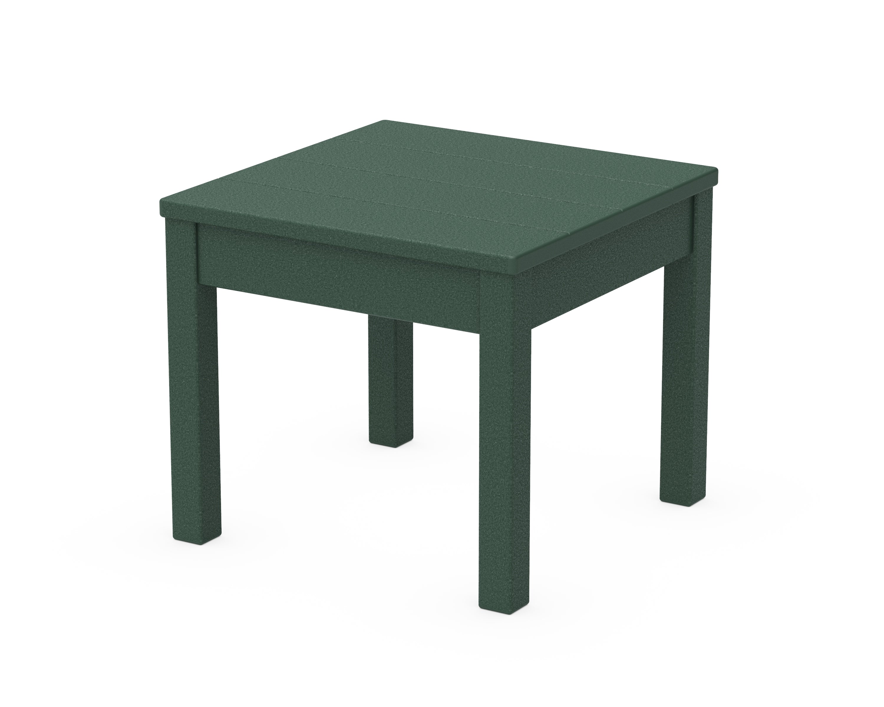 POLYWOOD® 22" Square End Table in Green