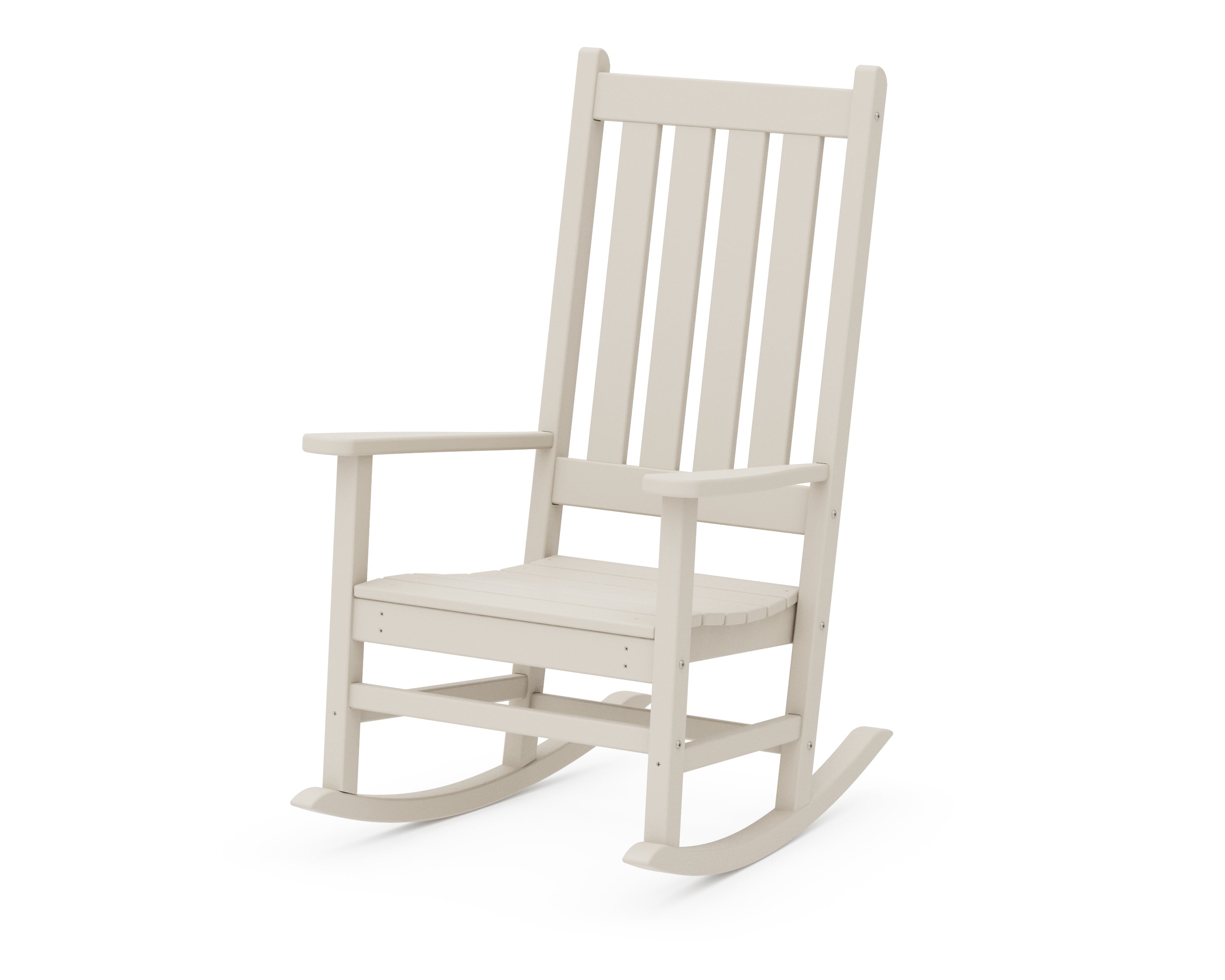 POLYWOOD® Vineyard Porch Rocking Chair in Sand