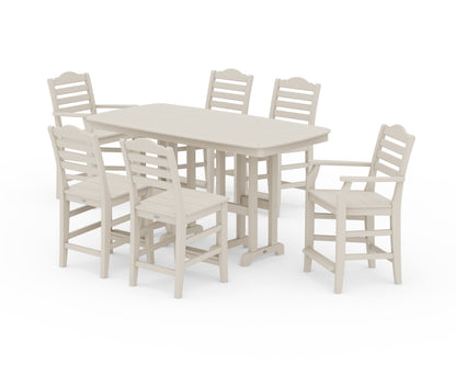 Draper James™ by  POLYWOOD® Savannah 7-Piece Counter Set in Sand