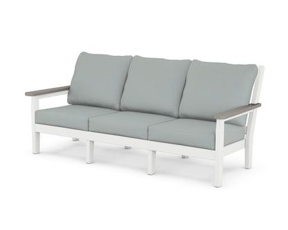 Chippendale Deep Seating Sofa - White
