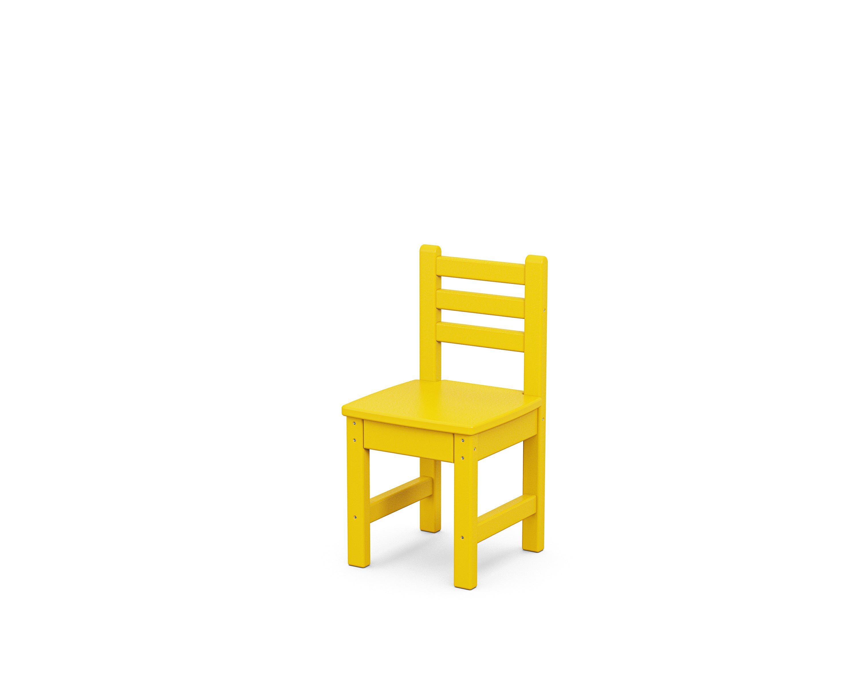 POLYWOOD® Toddler Lakeside Dining Chair in Lemon