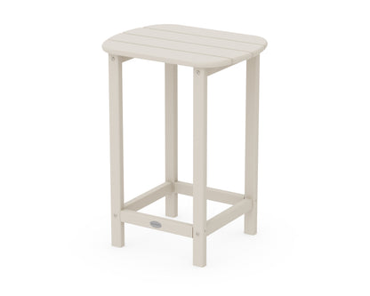 POLYWOOD® South Beach 26" Counter Side Table in Sand