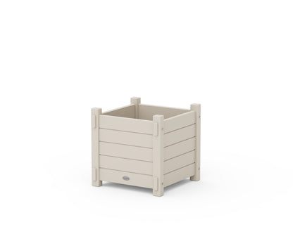 POLYWOOD® Nautical Square Planter Box in Sand