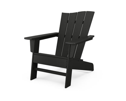 POLYWOOD® The Wave Chair Right in Black