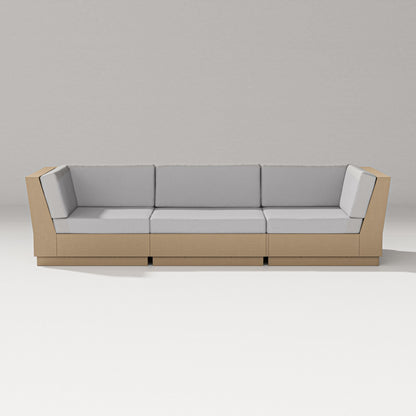 PW Designer Series Elevate Sofa Sectional in Vintage Sahara / Granite