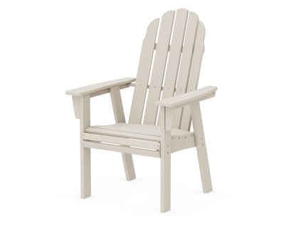 POLYWOOD® Vineyard Curveback Adirondack Dining Chair in Sand