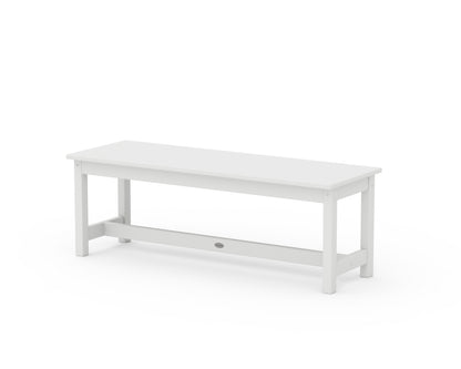 POLYWOOD® 48" Planter Bench in White