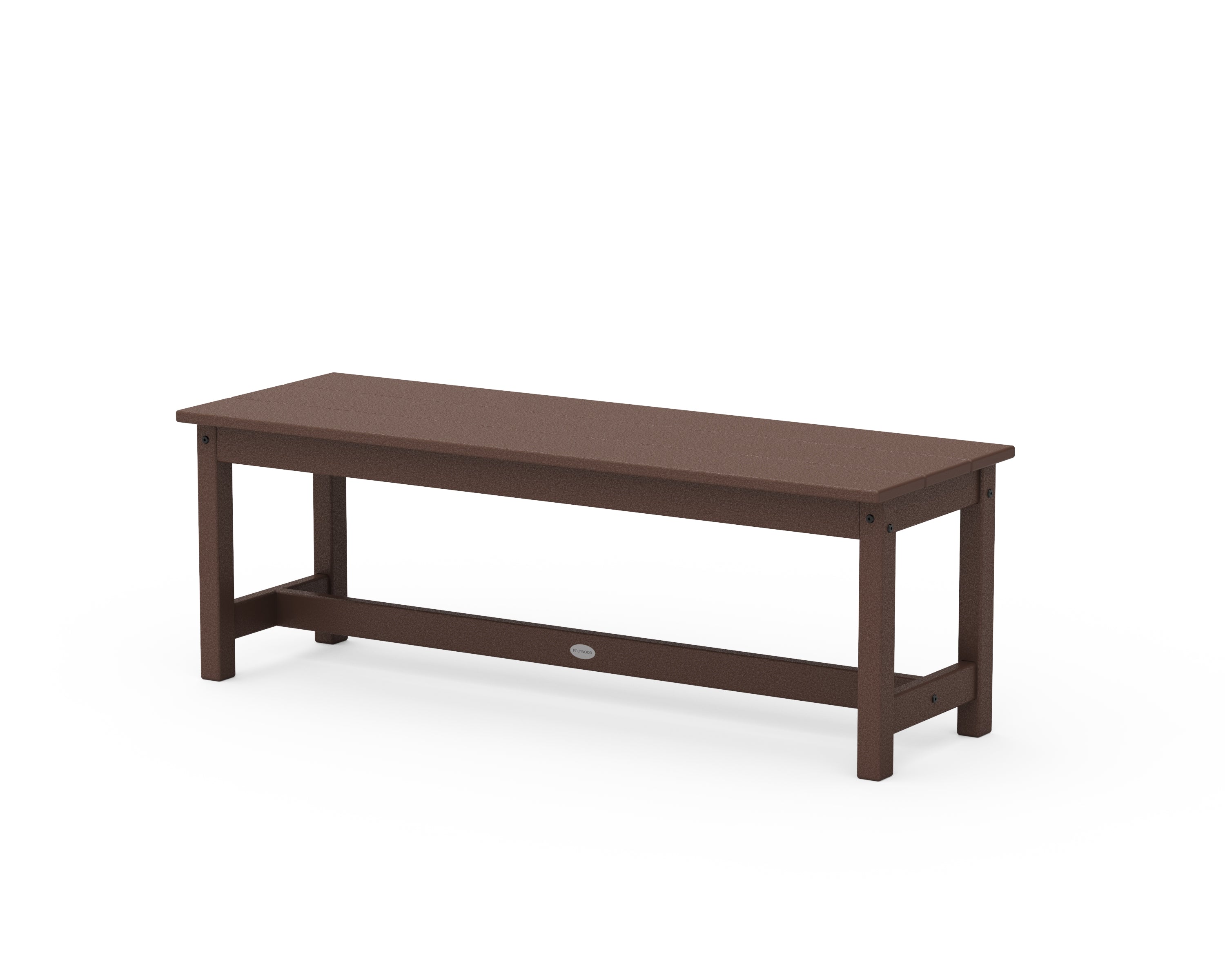 POLYWOOD® 48" Planter Bench in Mahogany