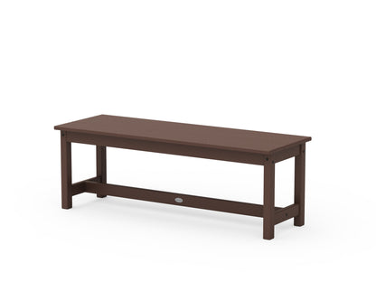POLYWOOD® 48" Planter Bench in Mahogany