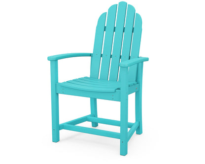 POLYWOOD® Classic Adirondack Dining Chair in Aruba