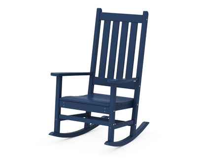 POLYWOOD® Vineyard Porch Rocking Chair in Navy