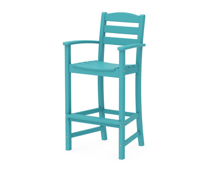 POLYWOOD® La Casa Café Bar Arm Chair in Aruba