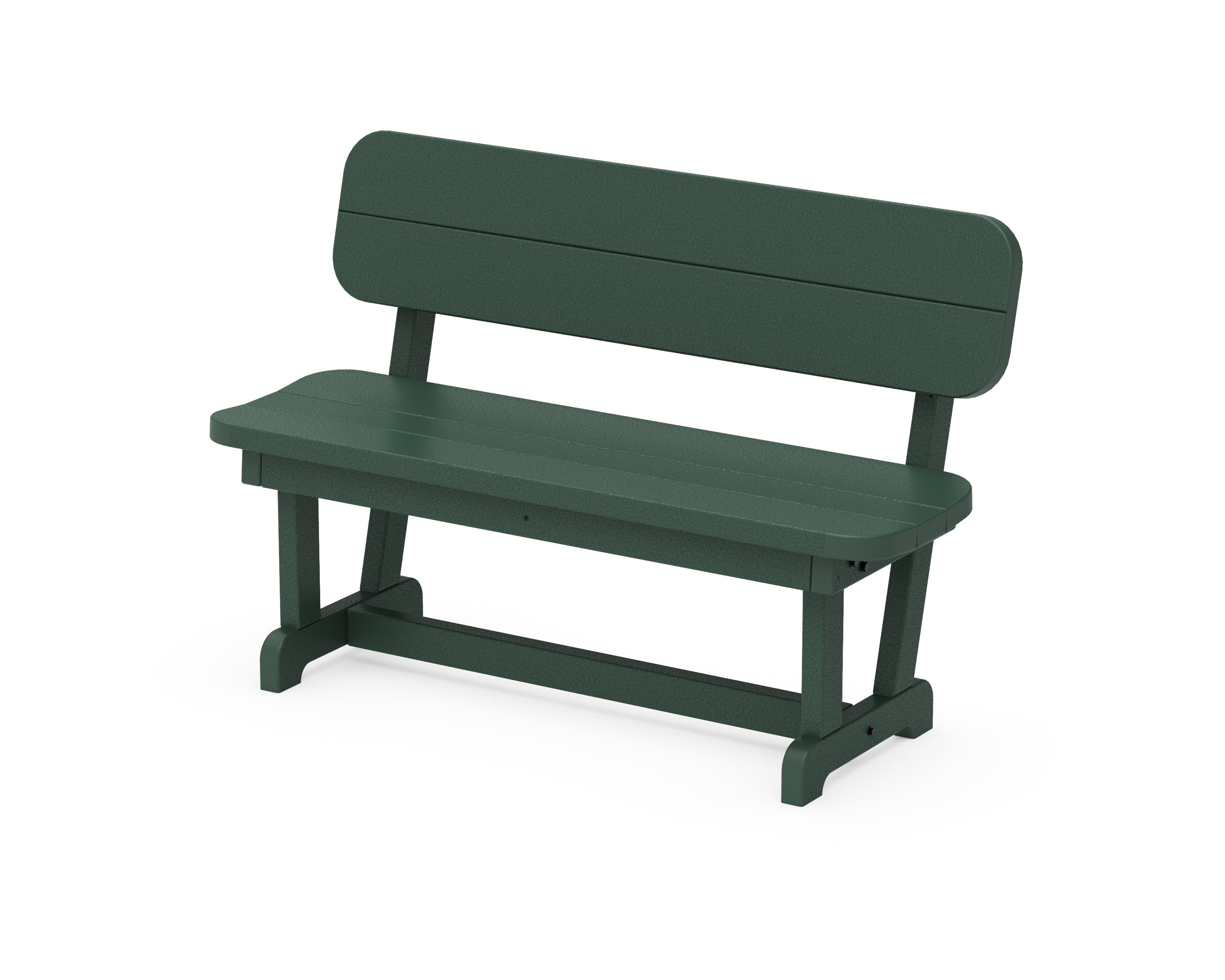 POLYWOOD® Park 48" Bench in Green