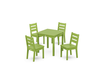 POLYWOOD® Lakeside Kids 5-Piece Dining Set in Lime
