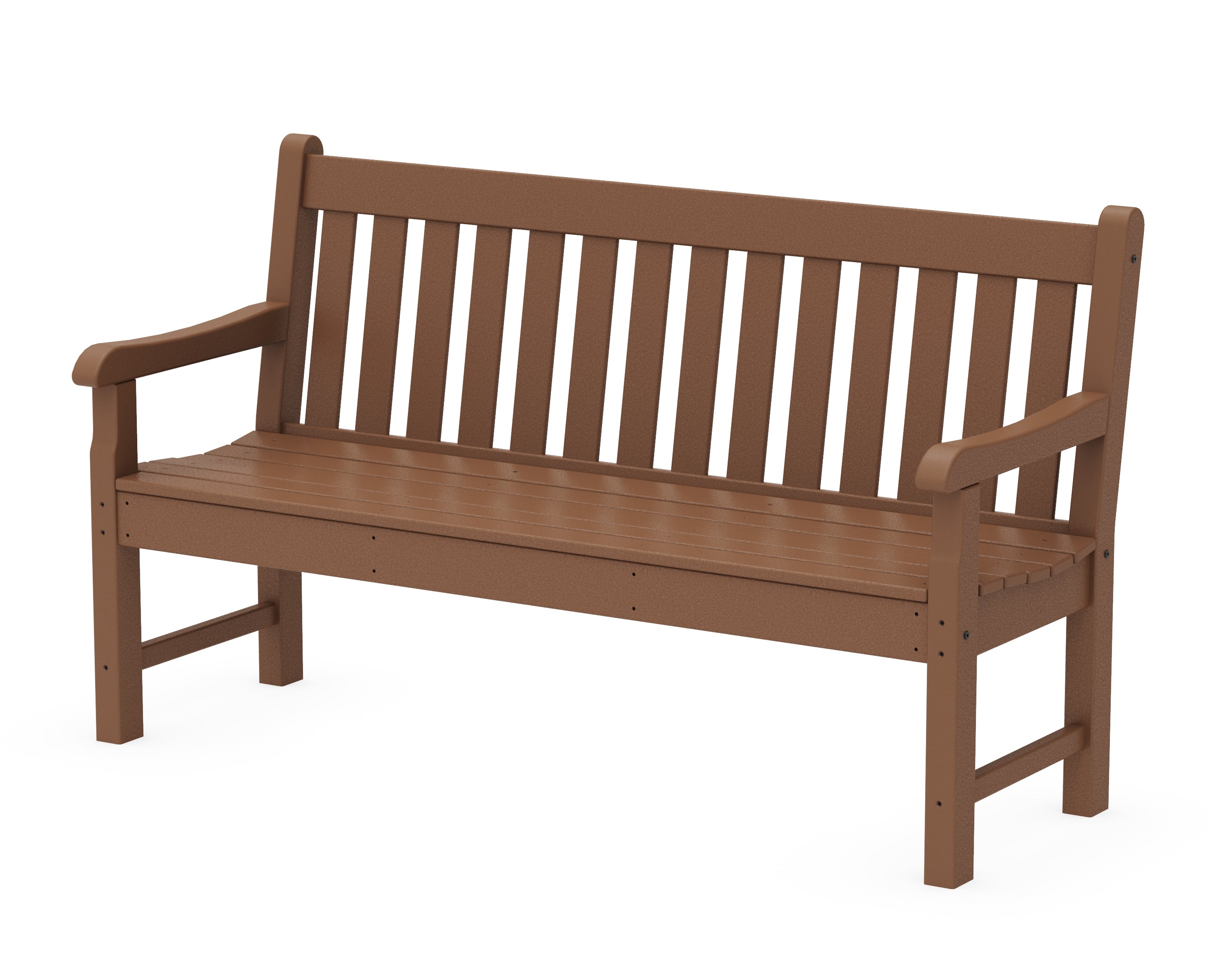 POLYWOOD® Rockford 60" Bench in Teak