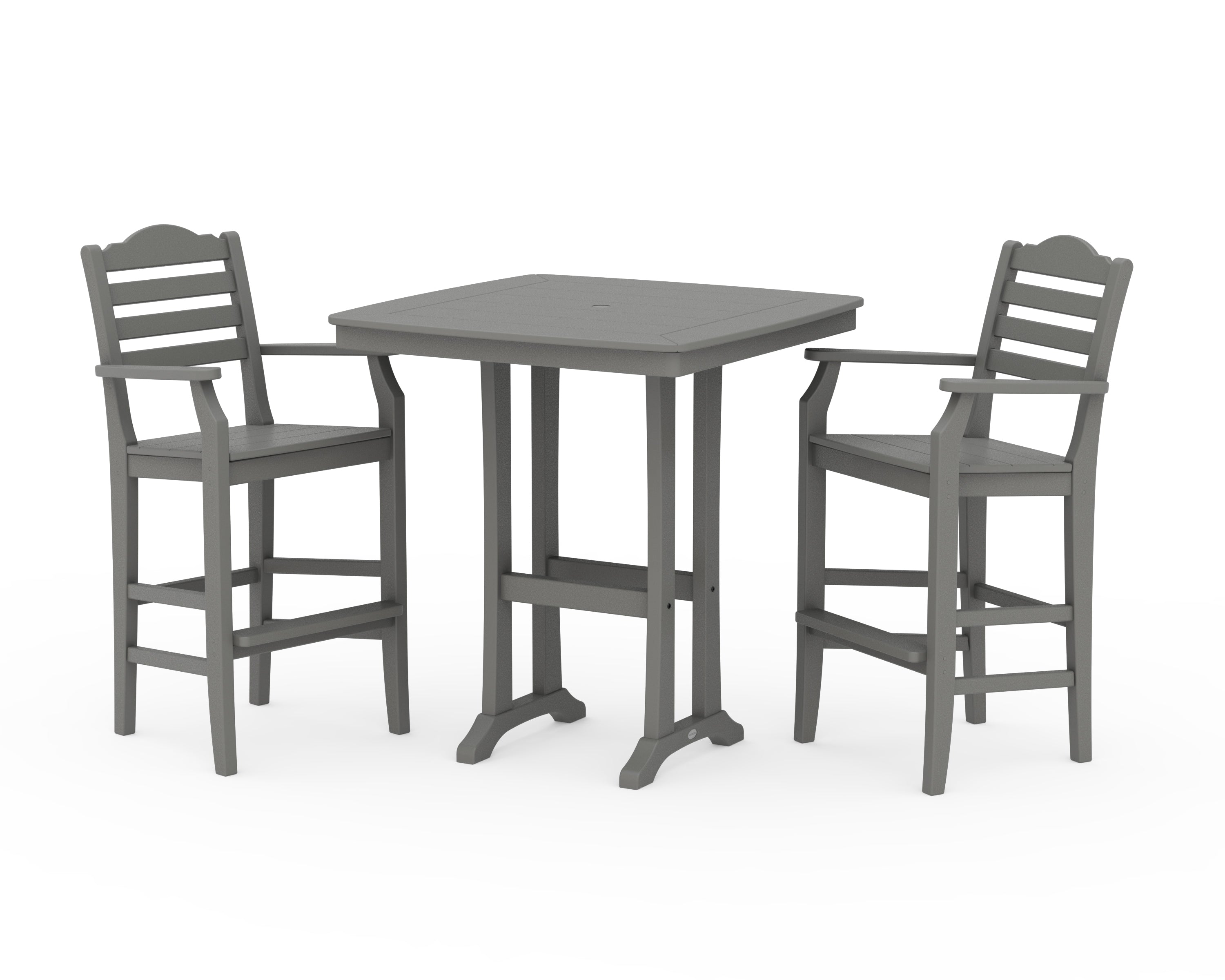 Draper James™ by  POLYWOOD® Savannah 3-Piece Bar Set in Slate Grey