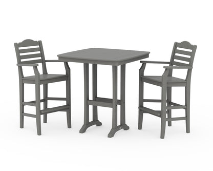 Draper James™ by  POLYWOOD® Savannah 3-Piece Bar Set in Slate Grey