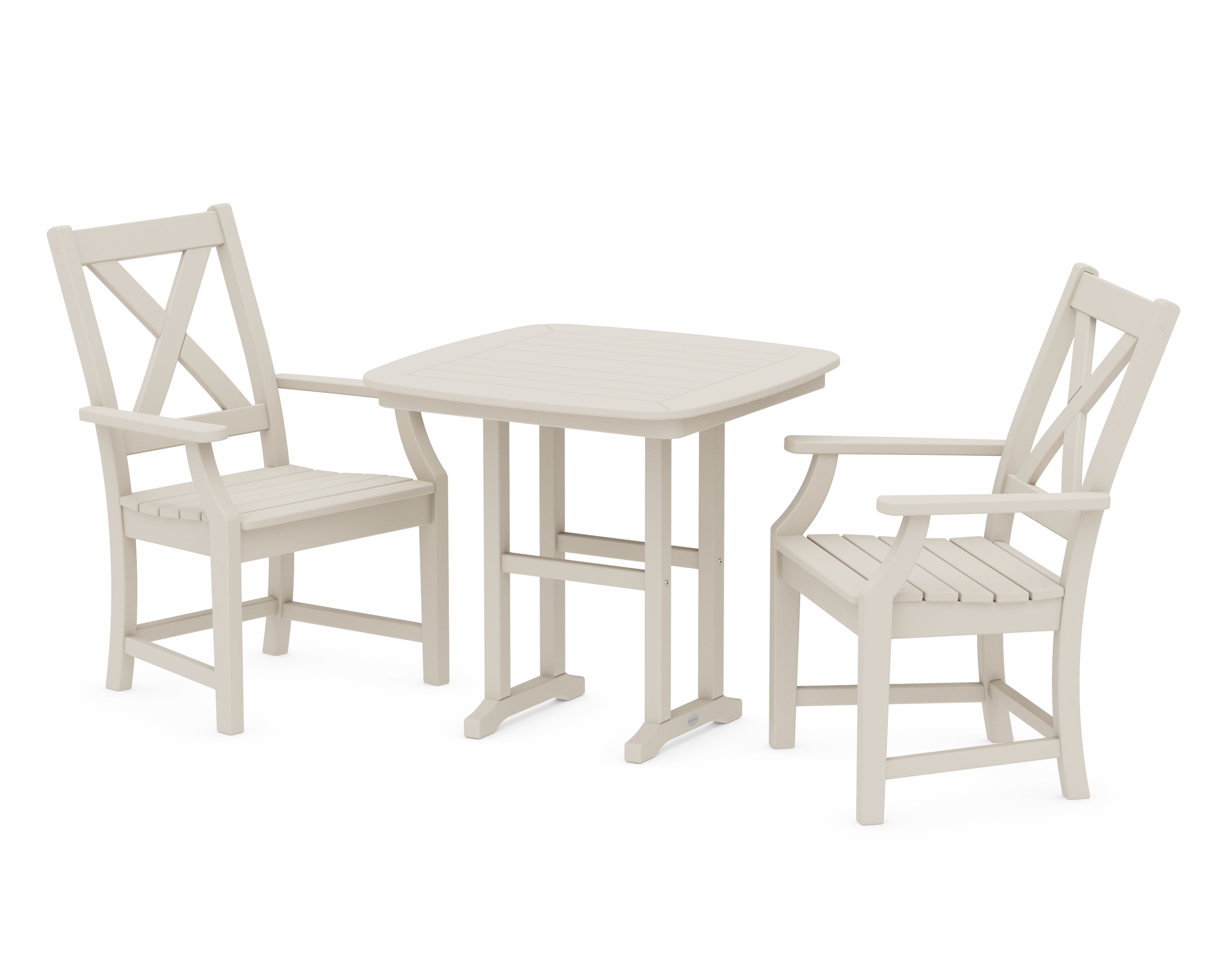 POLYWOOD® Braxton 3-Piece Dining Set in Sand
