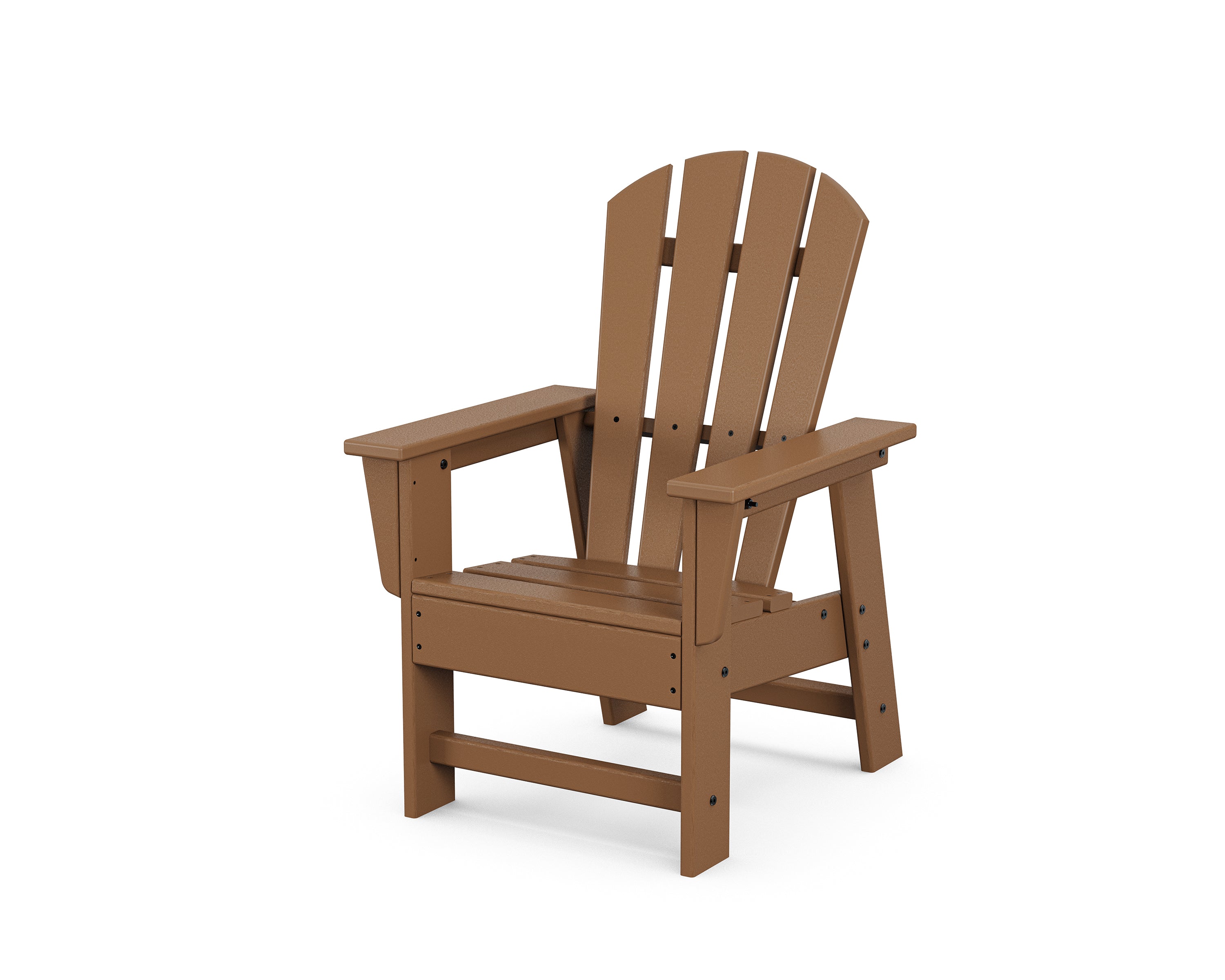 POLYWOOD® Kids Adirondack Chair in Teak