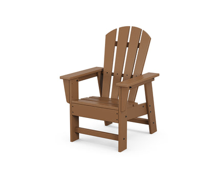 POLYWOOD® Kids Adirondack Chair in Teak