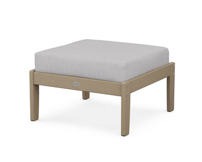 POLYWOOD® Braxton Deep Seating Ottoman in Vintage Sahara / Granite