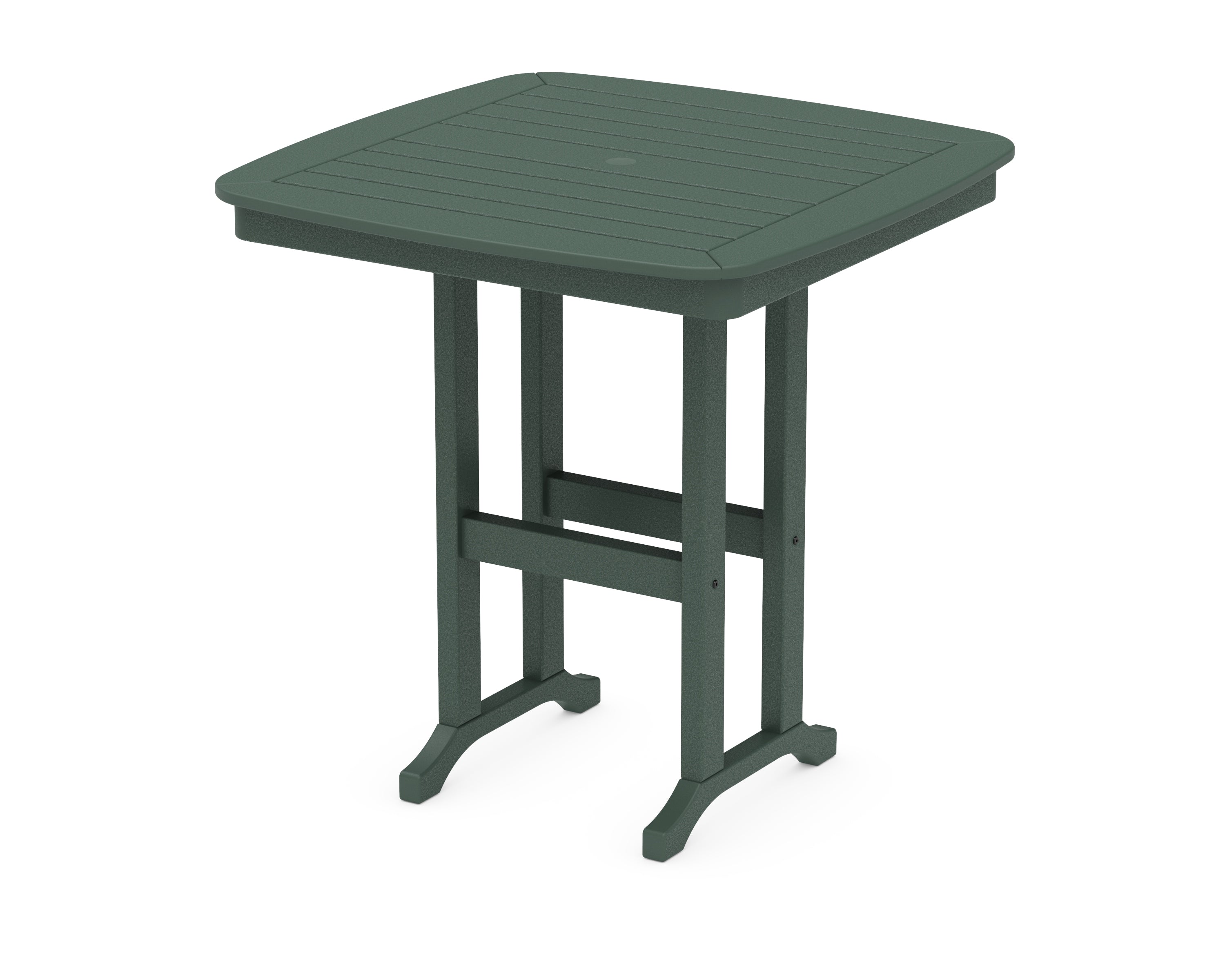POLYWOOD® Nautical 37" Counter Table in Green
