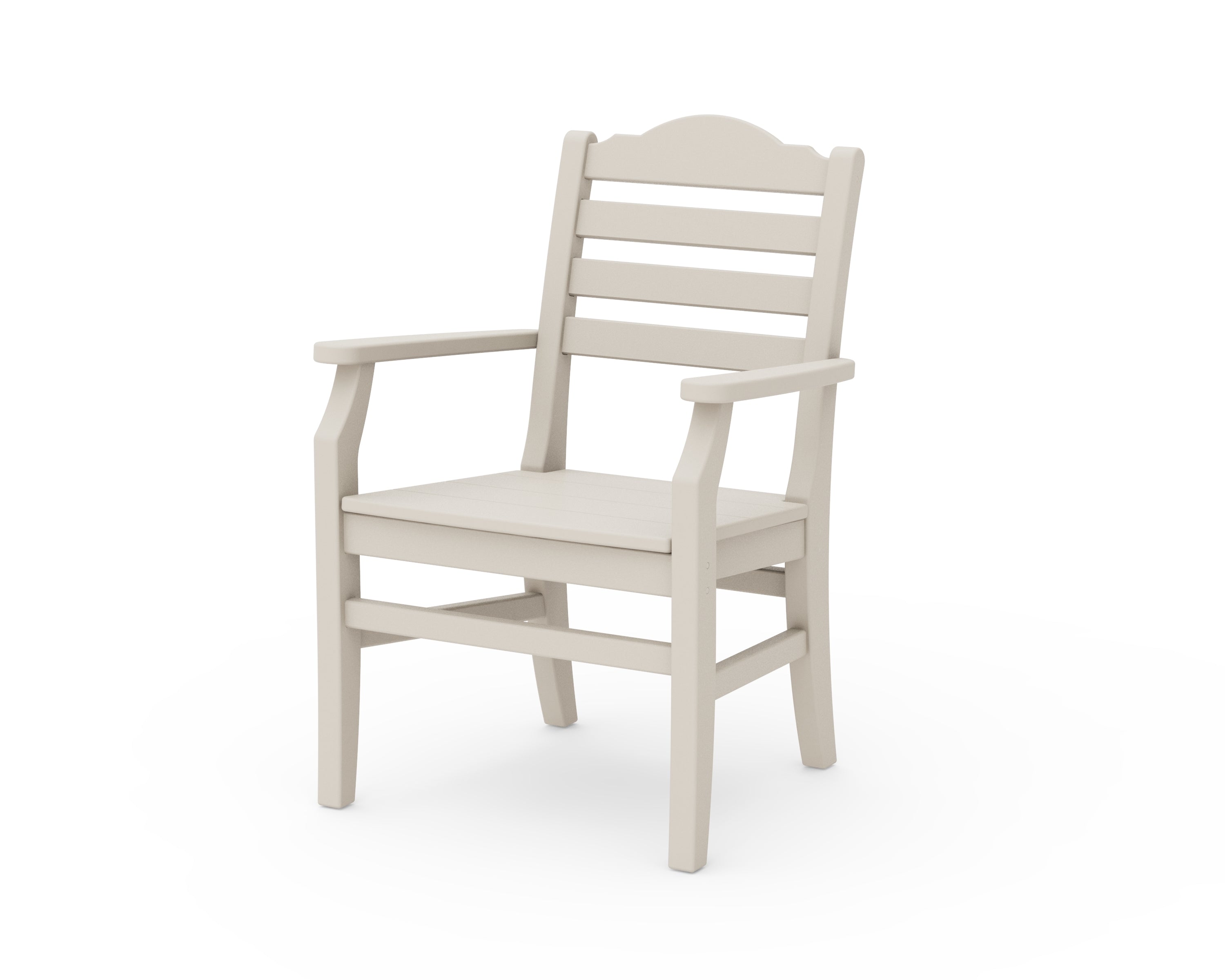 POLYWOOD® Savannah Dining Arm Chair in Sand