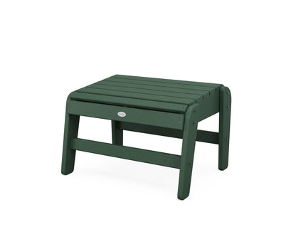 POLYWOOD® Grand Upright Adirondack Ottoman in Green