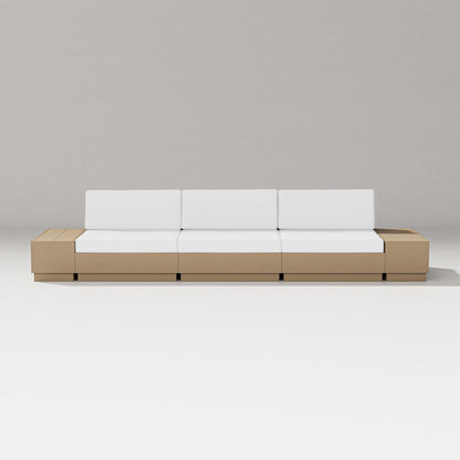 PW Designer Series Elevate Straight Sectional in Vintage Sahara / Natural