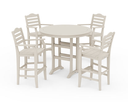 Draper James™ by  POLYWOOD® Savannah 5-Piece Round Bar Set in Sand