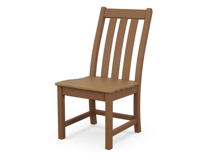 POLYWOOD® Vineyard Dining Side Chair in Teak / Natural