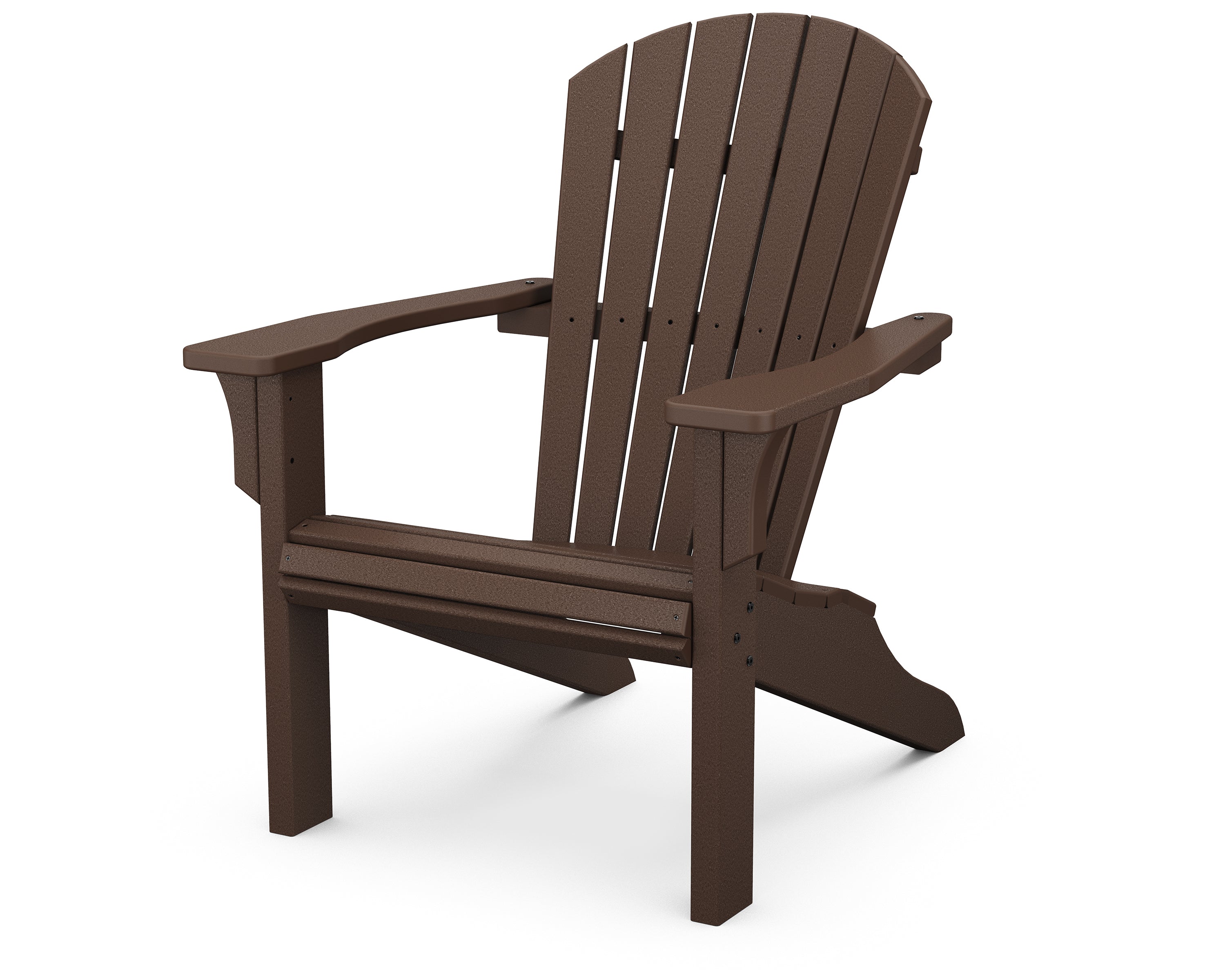 POLYWOOD® Seashell Adirondack in Mahogany