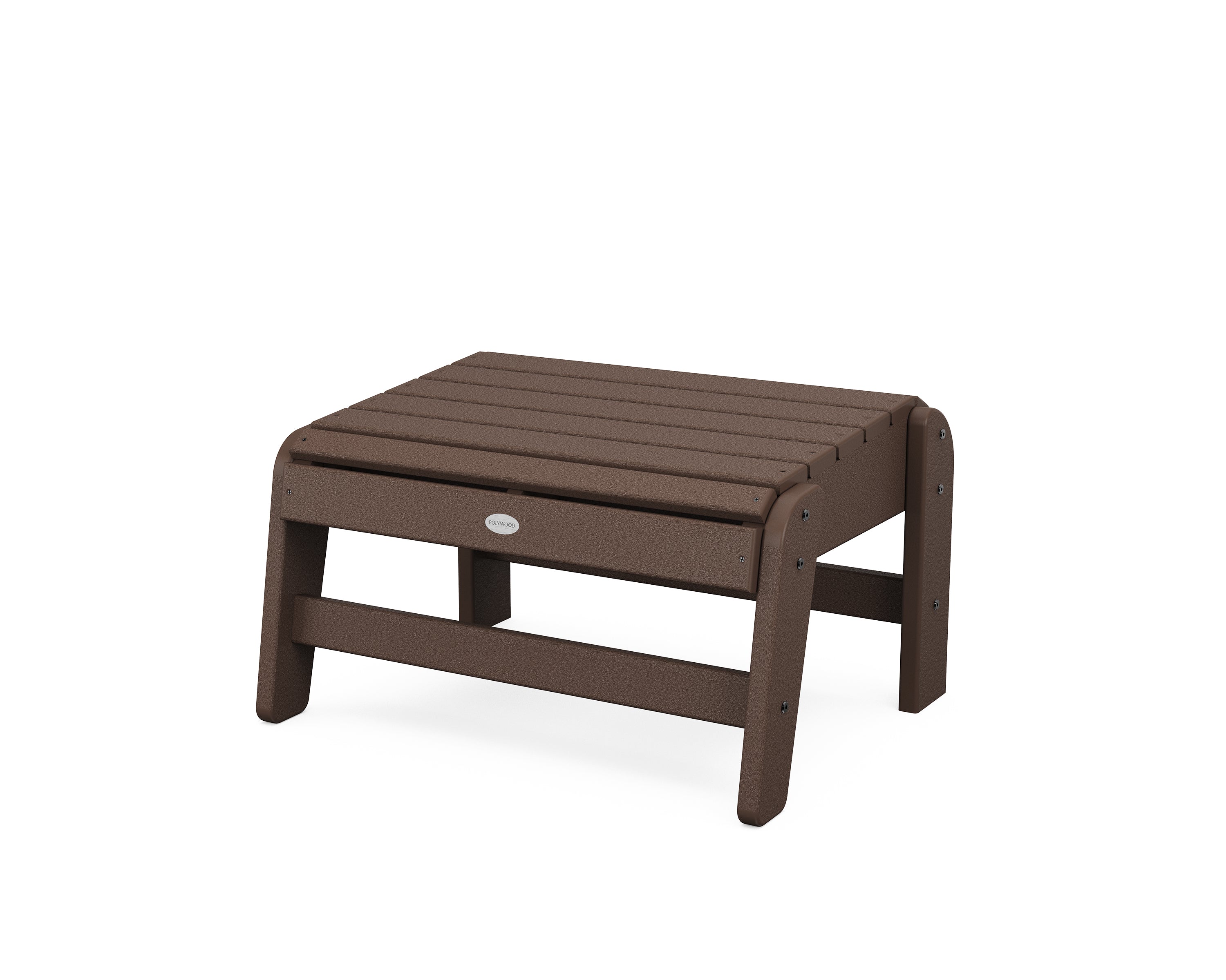 POLYWOOD® Grand Adirondack Ottoman in Mahogany