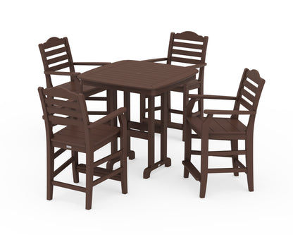 Draper James™ by  POLYWOOD® Savannah 5-Piece Counter Set in Mahogany