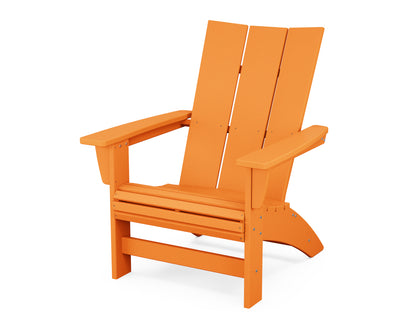 POLYWOOD® Modern Grand Adirondack Chair in Tangerine
