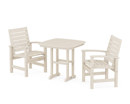 POLYWOOD® Signature 3-Piece Dining Set in Sand