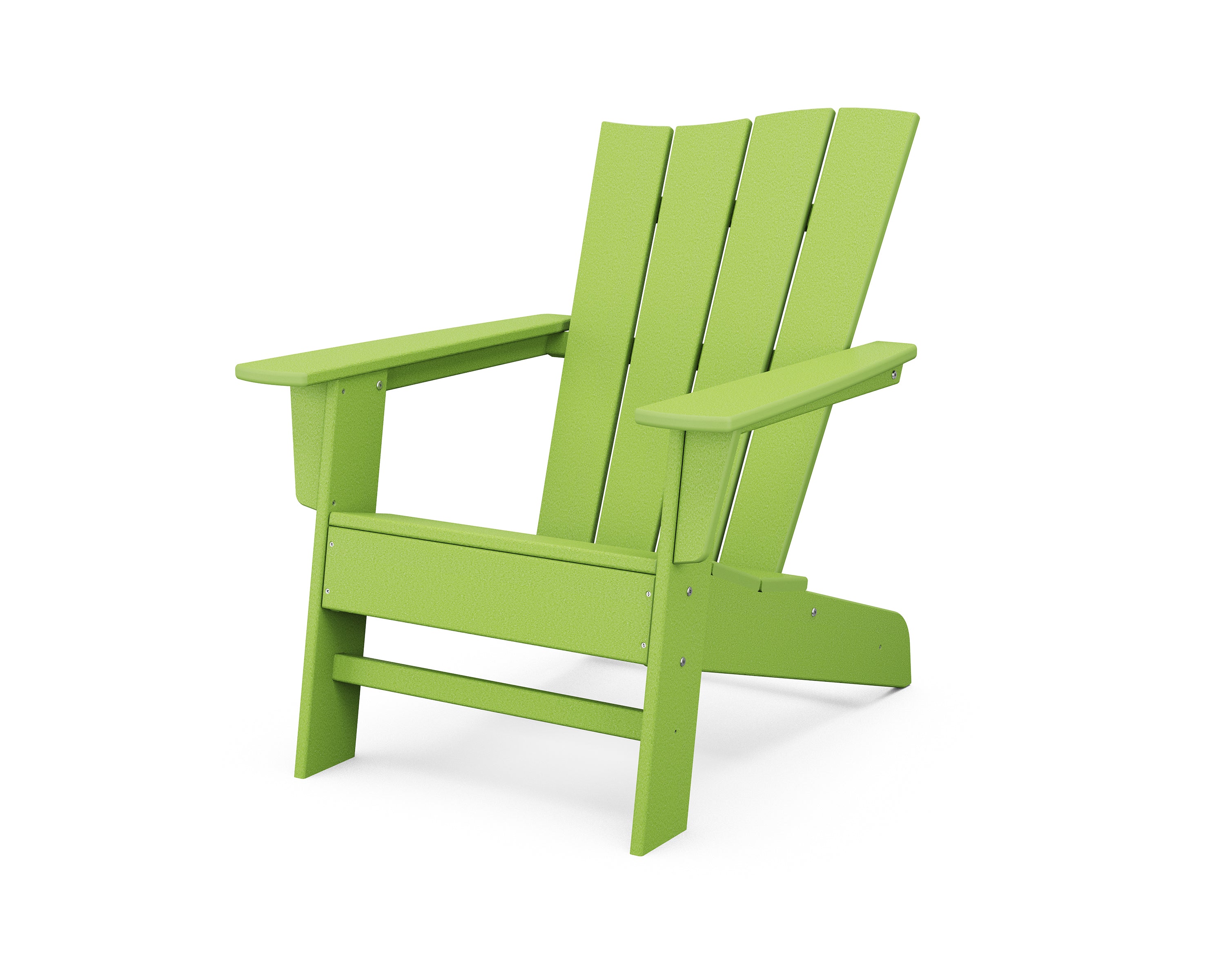 POLYWOOD® The Wave Chair Right in Lime