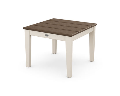 POLYWOOD® Newport 22" End Table in Sand / Kona