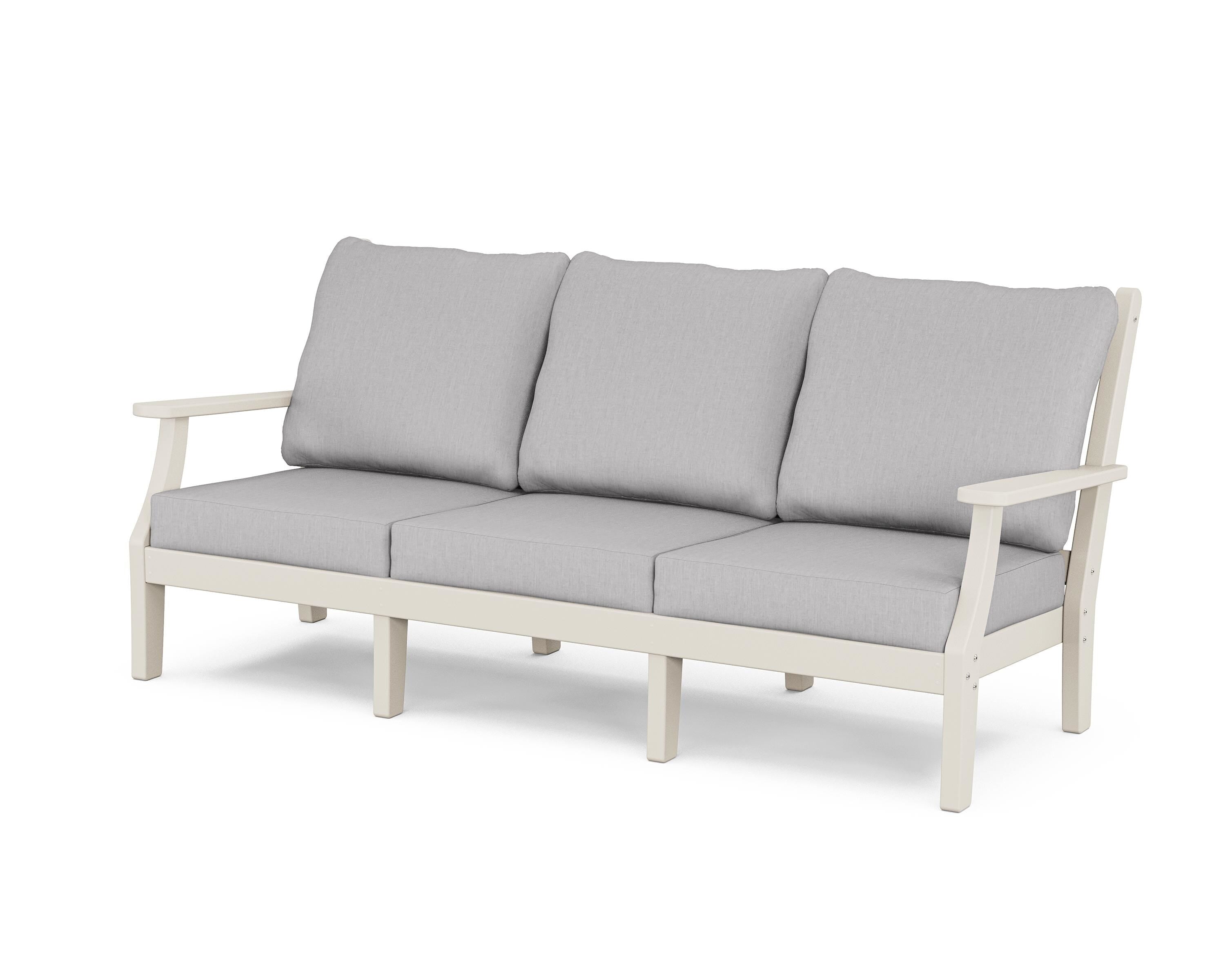 Country Living Wovendale Deep Seating Sofa in Sand / Granite