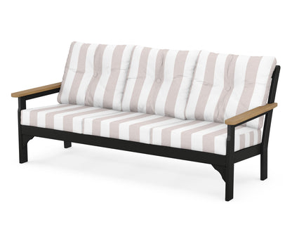 Vineyard Deep Seating Sofa - Black