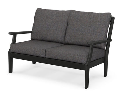 Braxton Deep Seating Loveseat - Black