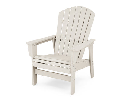 POLYWOOD® Nautical Grand Upright Adirondack Chair in Sand