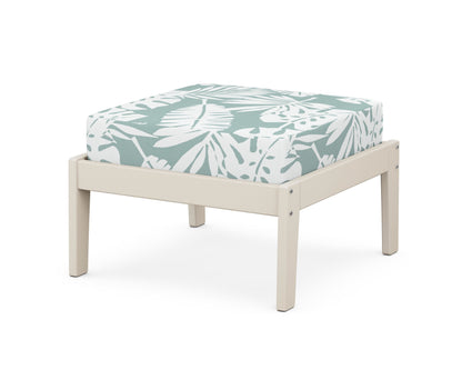 Unbranded Deep Seating Ottoman in Sand / Leaf Glacier Spa