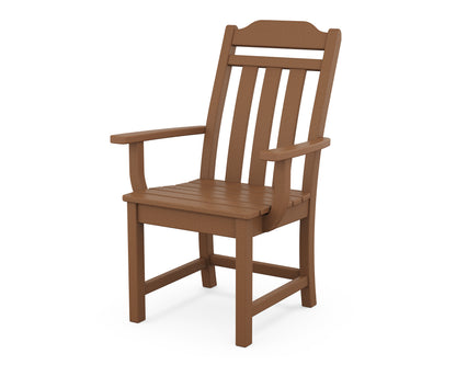 Country Living Cottage Dining Arm Chair in Teak