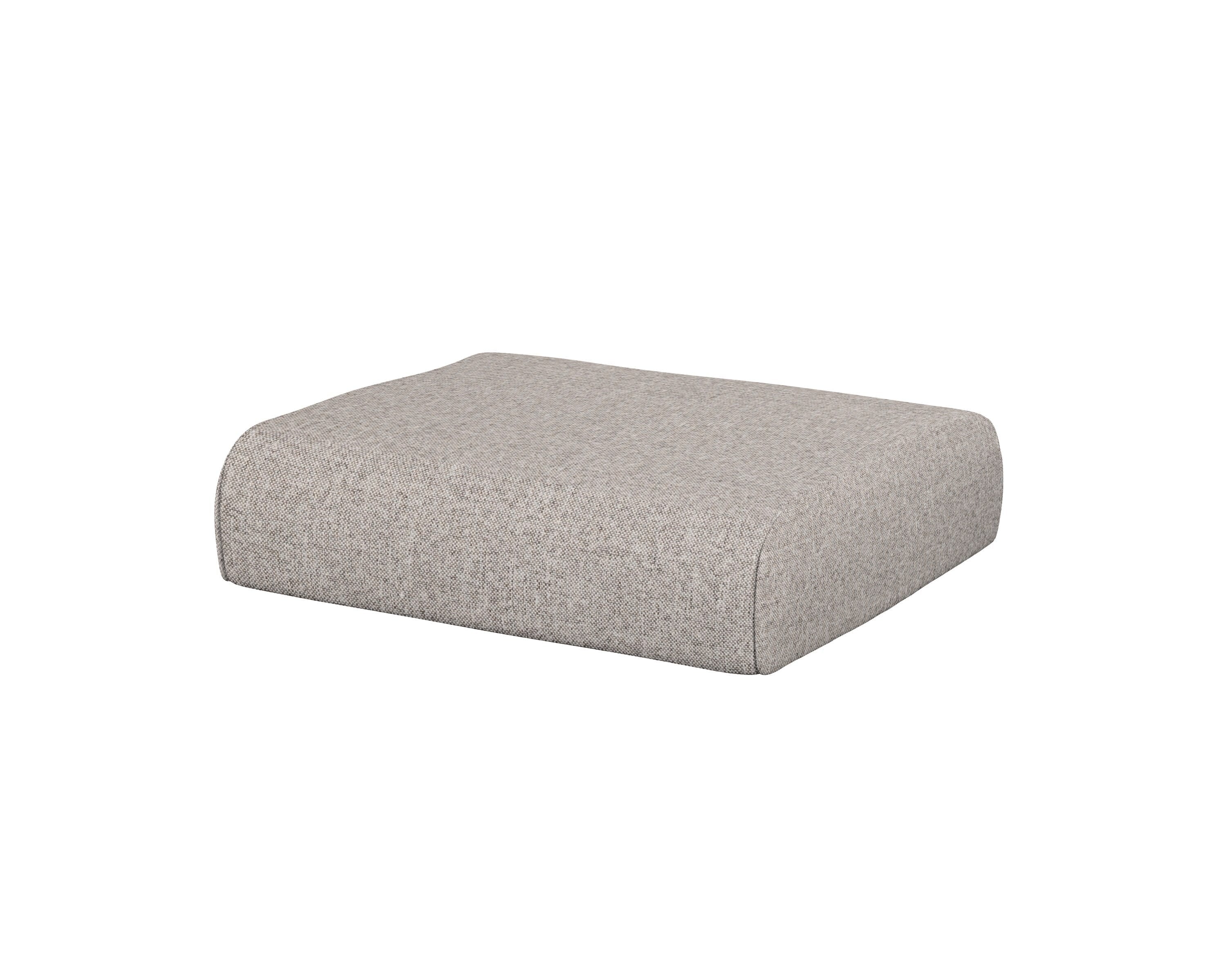 POLYWOOD® Club Ottoman Cushion in Weathered Tweed
