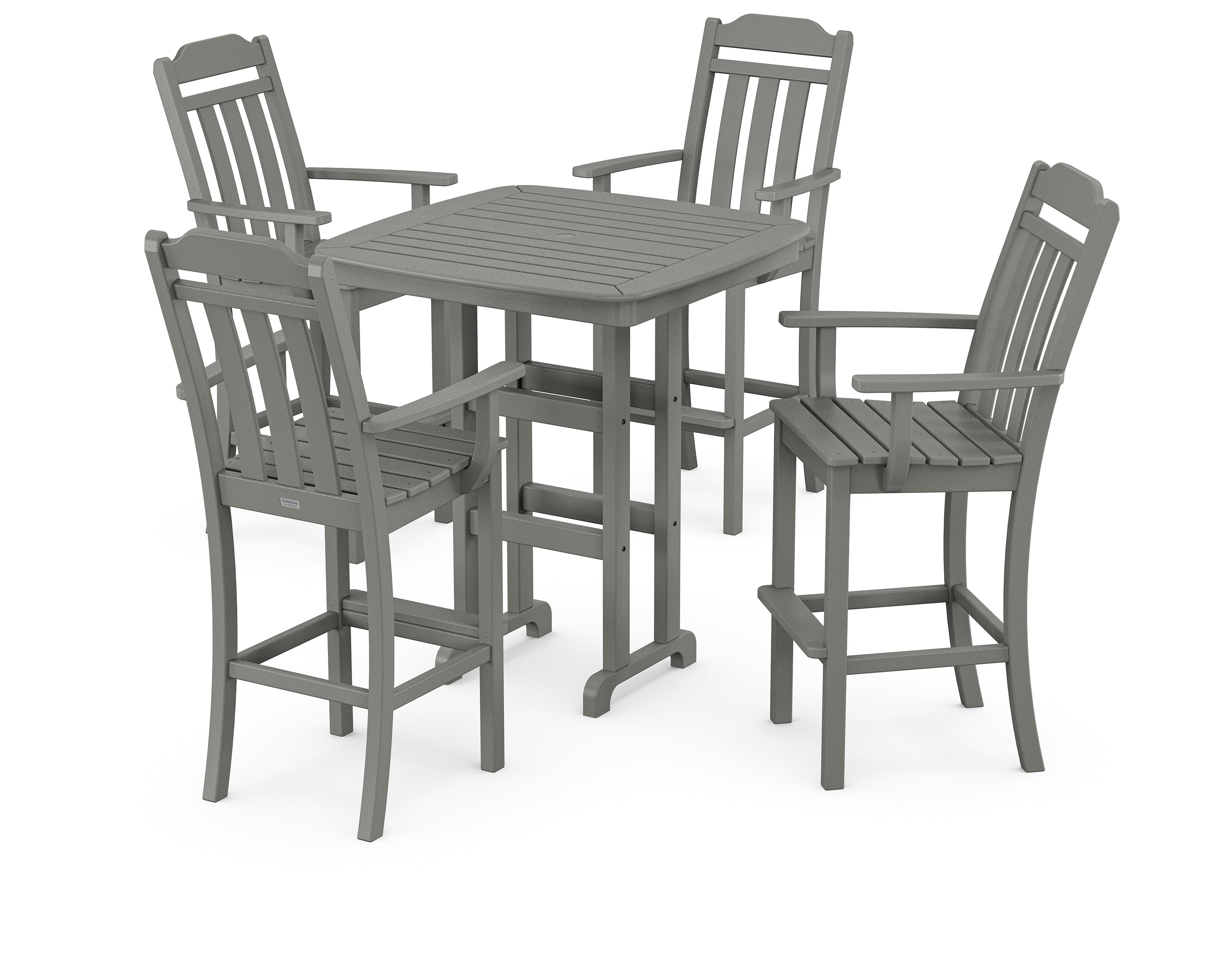 Country Living Cottage 5-Piece Bar Set in Slate Grey