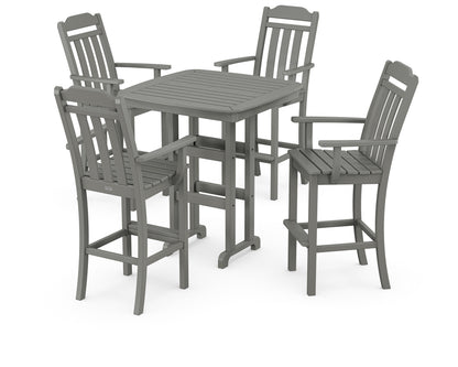 Country Living Cottage 5-Piece Bar Set in Slate Grey