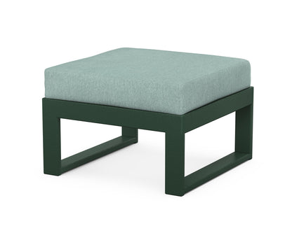 Unbranded Modular Ottoman - Modern in Green / Glacier Spa